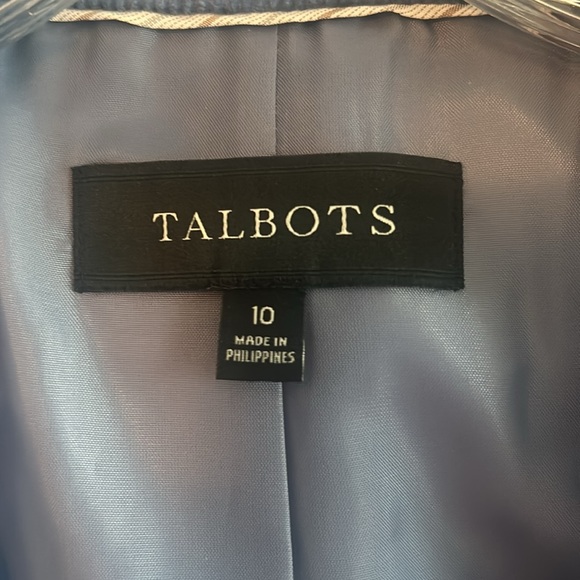 NWOT Talbots blue corduroy jacket - Picture 2 of 4
